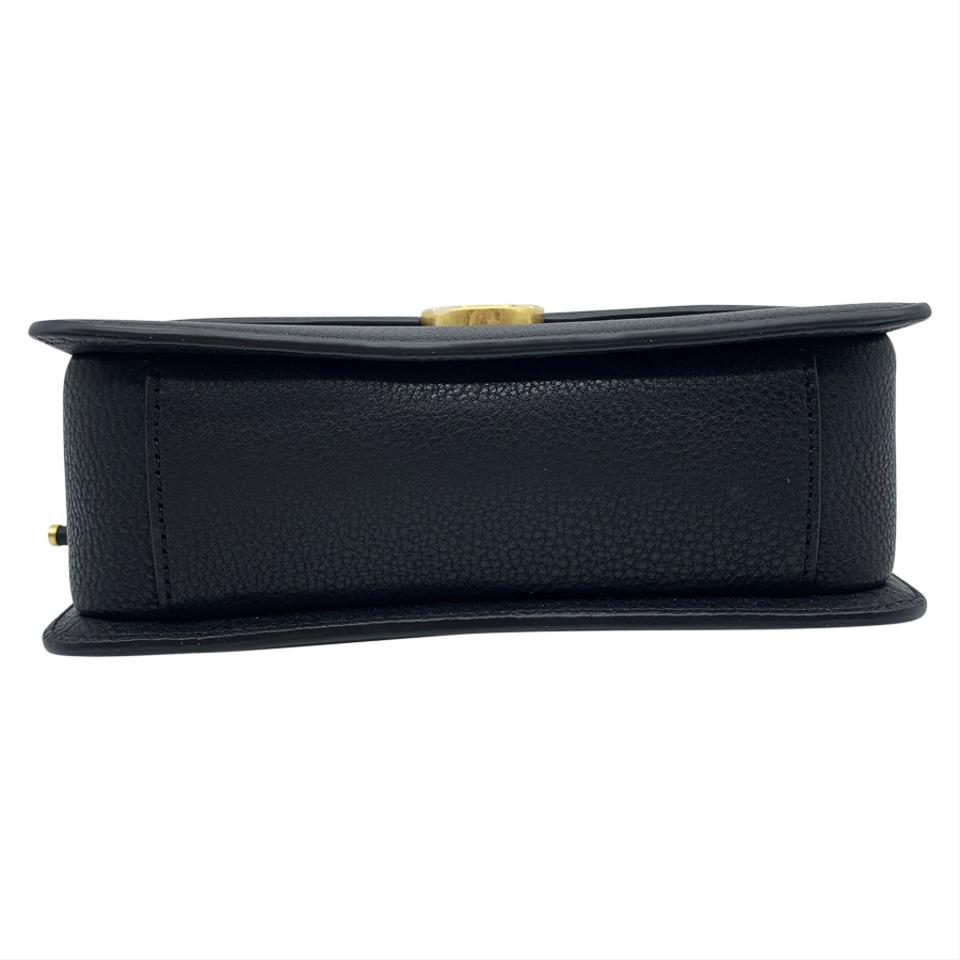 Tory Burch Crossbody Chelsea Black Leather Shoulder Bag