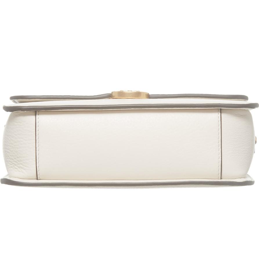 Tory Burch Crossbody Chelsea White Leather Shoulder Bag