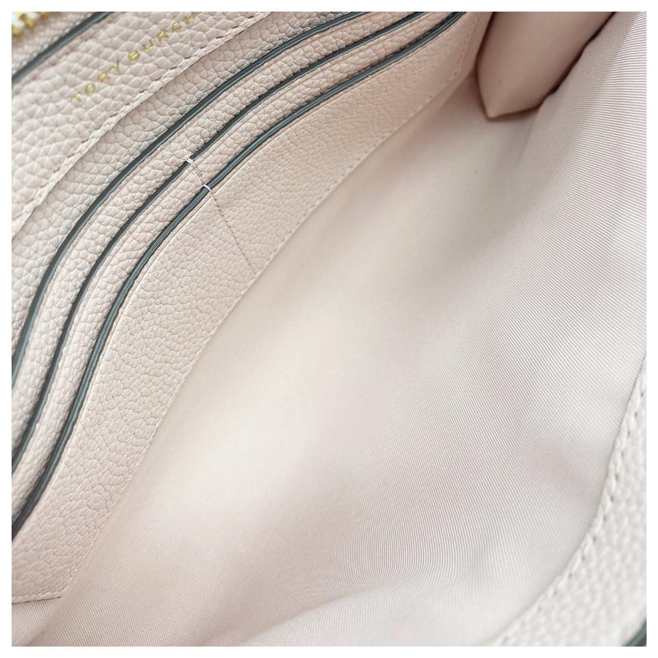 Tory Burch Crossbody Mini Everly Shell Pink Leather Shoulder Bag