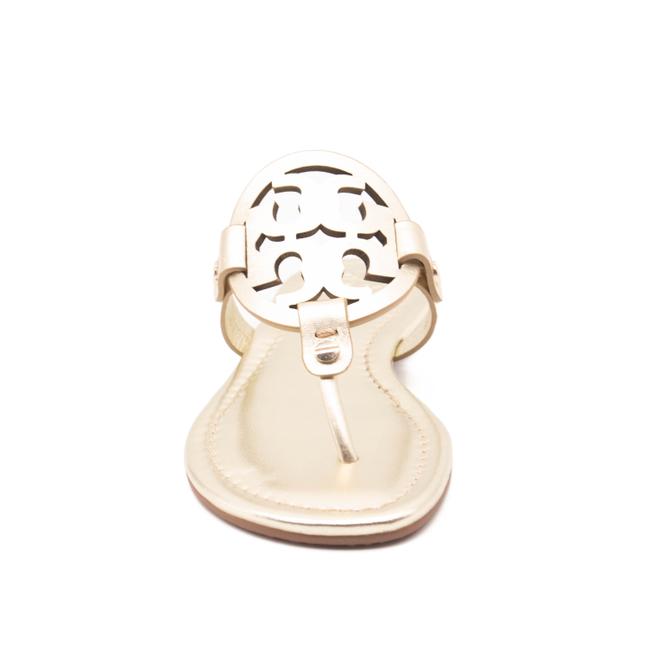 Tory Burch Gold Miller Flip Flop Flats Us4.5 Sandals