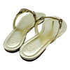 Tory Burch Gold Miller Flip Flop Metallic Sandals