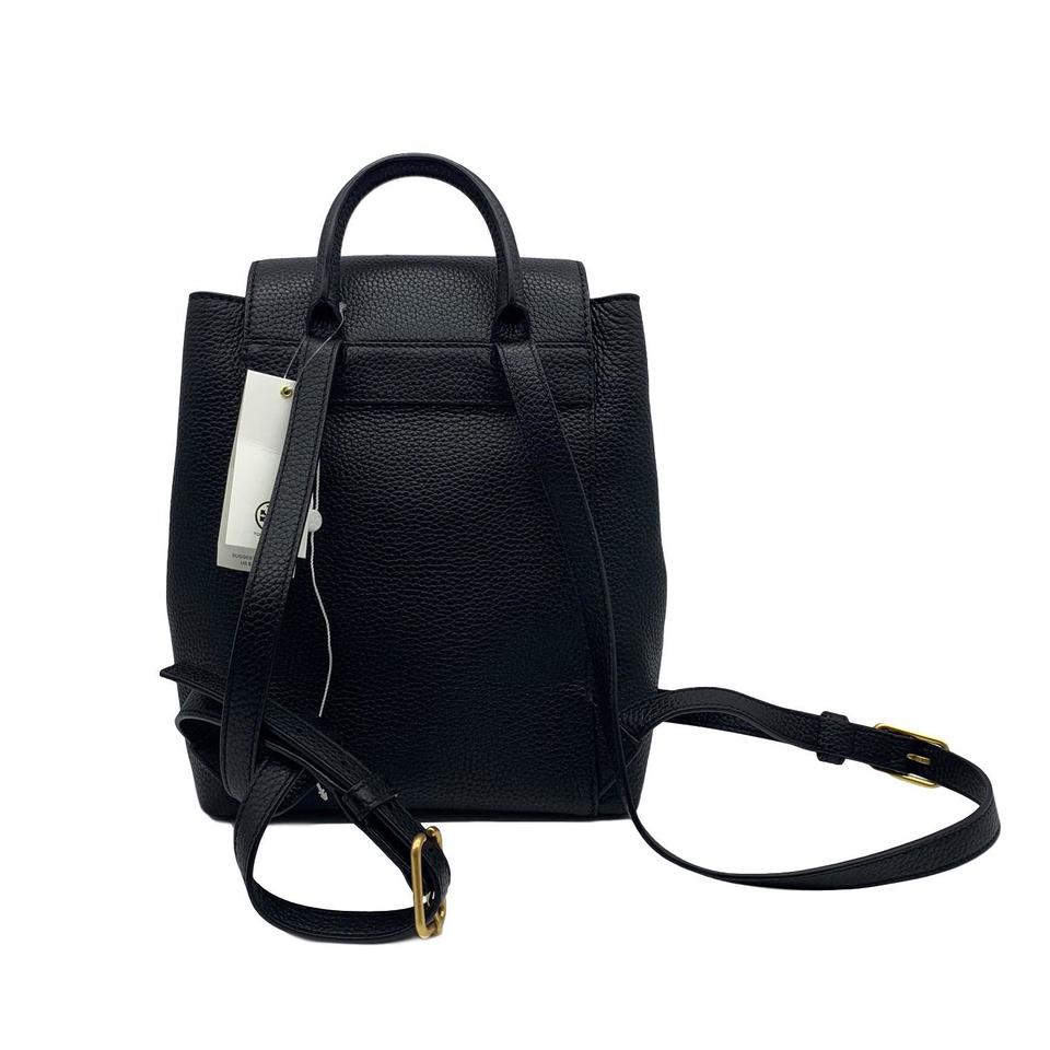 black leather tory burch backpack Tory Burch Mcgraw Black Leather Backpack