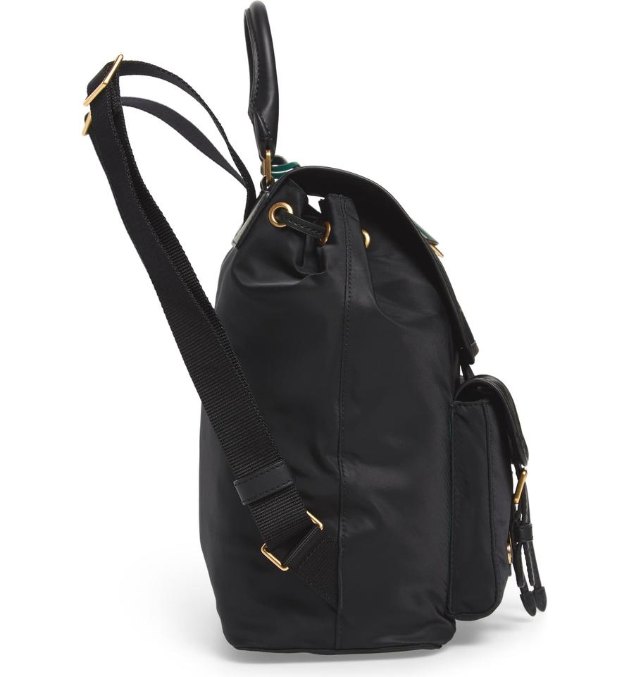 Tory Burch Perry Black Nylon Backpack
