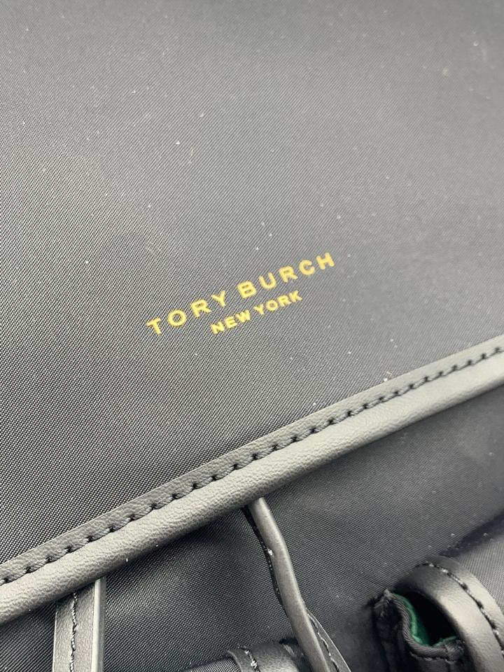 Tory Burch Perry Black Nylon Backpack