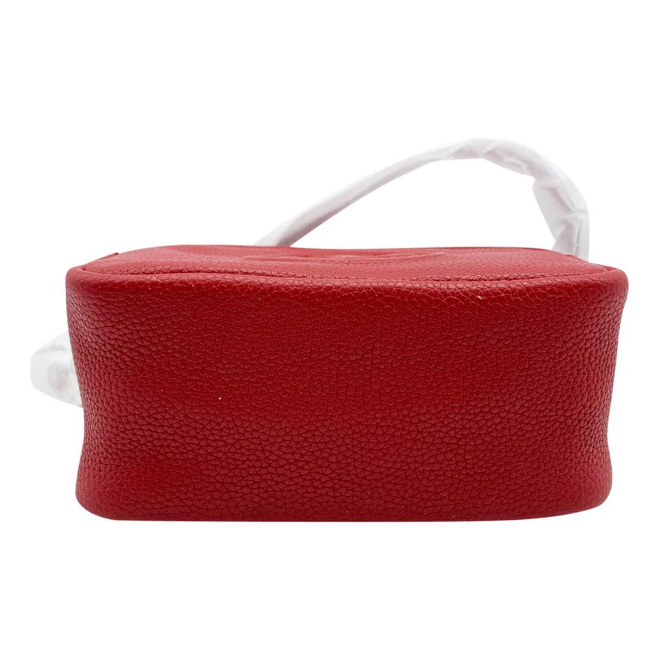 Tory Burch Perry Bomb Red Leather Cross Body Bag