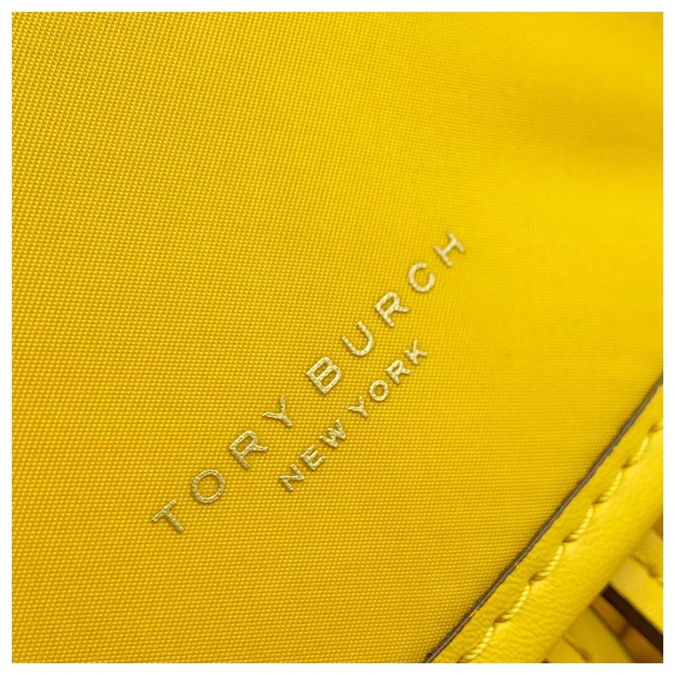 Tory Burch Perry Yellow Nylon Backpack