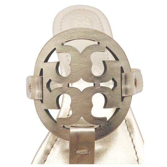 Tory Burch Pink Miller Flip Flop Rose Gold Sandals