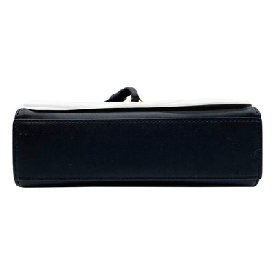 Tory Burch Top Handle Mini Miller Black Leather Shoulder Bag