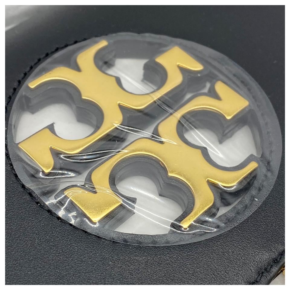 Tory Burch Top Handle Mini Miller Black Leather Shoulder Bag