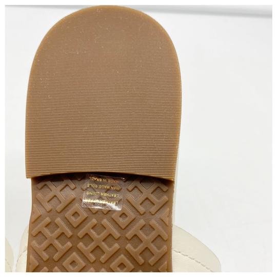 Tory Burch White Miller Flip Flop Sandals