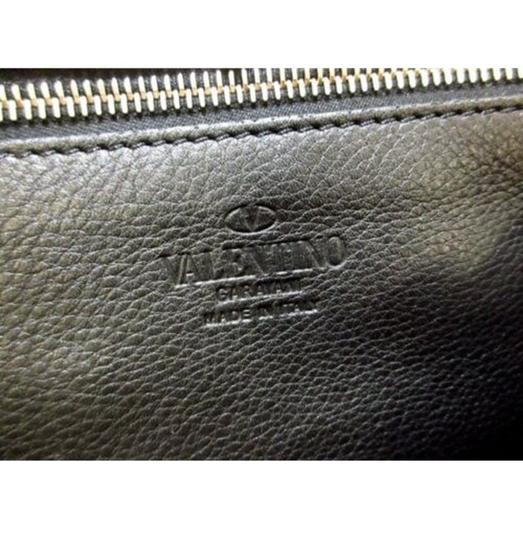 Valentino Bag Garavani Rockstud Medium Black Leather Tote