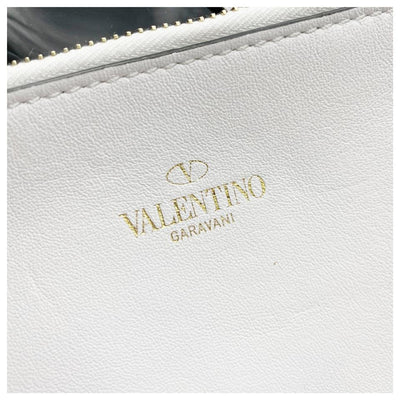 Valentino Large Escape V-logo Black Pvc Tote
