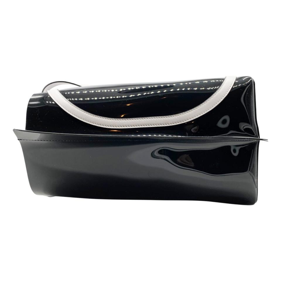 Valentino Large Escape V-logo Black Pvc Tote