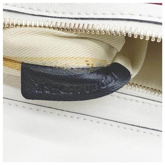 Valentino Medium Rockstud Ivory White Leather Tote